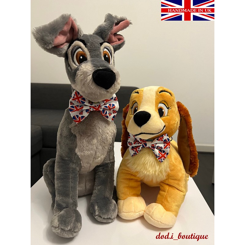 dod.i_boutique New Dogs Bow Tie Bowtie Footbal Flag England Jubilee
