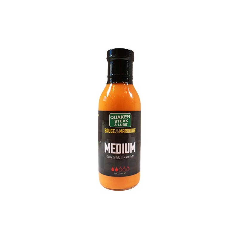 Quaker Steak and Lube Medium Wing Sauce - 12 Ounce