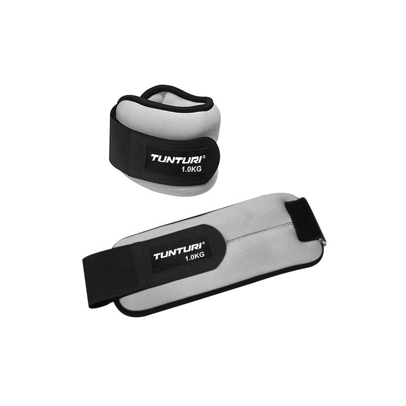 Tunturi Set of 2 Wrist Ankle Weights with 0.5kg Weight