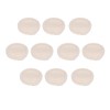 10pcs Loofah Facial Exfoliating Pads Round Shaped Reusable Gentle Scrubbing