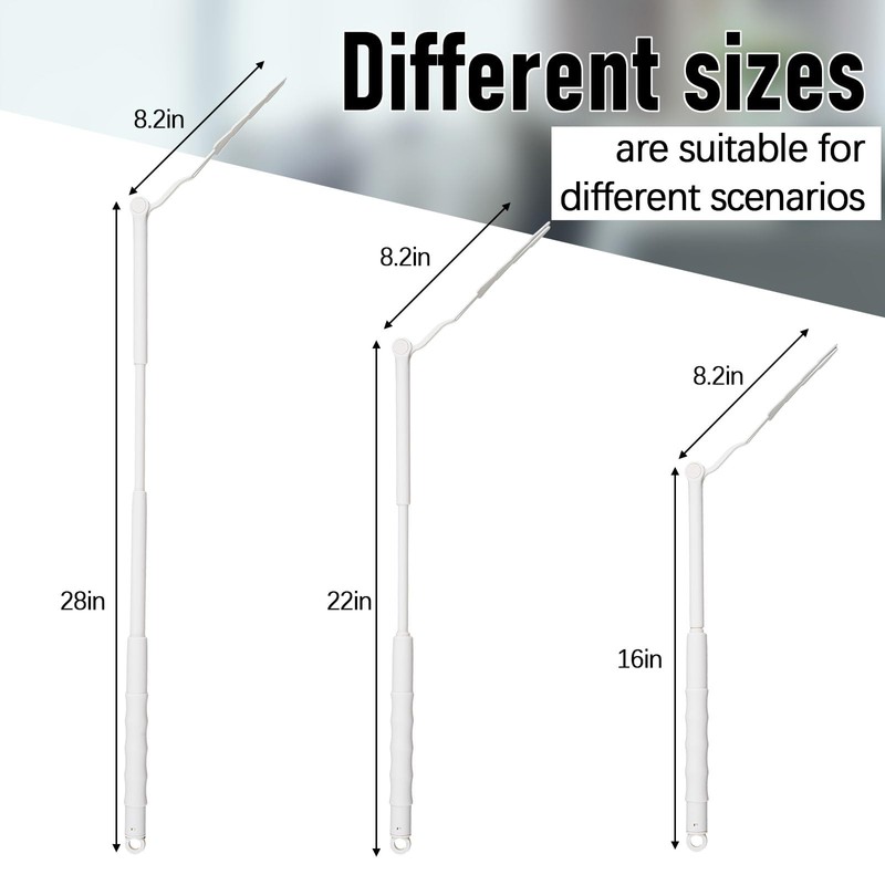 Colingmill 4 Pcs 3 ft Replacement Handles Compatible with Swiffer