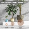 Modixun 2Pack Plant Pot Grid, Cuttable Flower Pot Soil Cover
