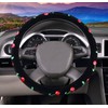 Mayco Bell 2016 Automotive Women Embroidery Cute Car Steering Wheel