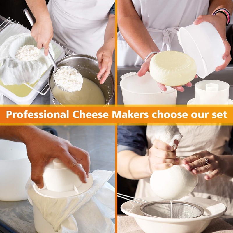 Cheese Mold – Cheese Making Kit 2 pcs – Cheesemaking