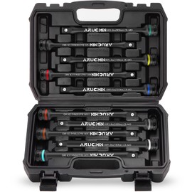 ARUCMIN 1/2" Drive Torque Limiting Extension Bar Set, 10-Piece Lug Nut Torque Stick Set With 8 Inch Color-Coded 65 to 150 Ft-Lbs Torque Sticks
