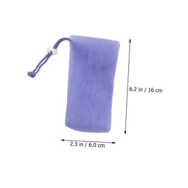 Ipetboom Soap Bag Pouch Mesh 4 Pack Double Layered Soap Net Easy Hanging for Skin