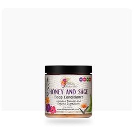 Alikay Naturals Honey and Sage Deep Conditioner Natural Honey, Babassu and Sage 16 Ounce