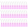 Elbow Blunt Tip Dispensing Needle: 100PCS 18G Dental Pre- Bent