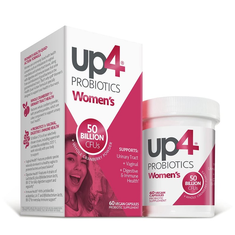 up4 Probiotic Supplement for Women, Vaginal, Digestive and Immune Support,
