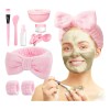 Mascarilla Bowl Preparación Facial Brochas