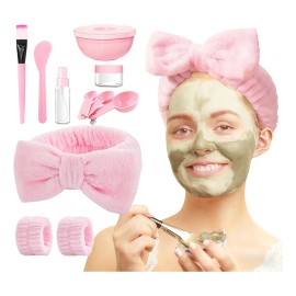 Mascarilla Bowl Preparación Facial Brochas