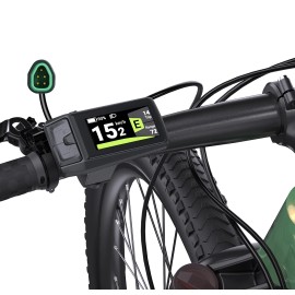 Bafang DPC080 LCD Smart Display with Type-C Port for Bafang BBS BBSHD CAN Version Mid Motor KitColor: Black