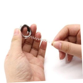 Operitacx Invisible Ring Adjuster Kit 6 Pcs Ring Sizer Soft TPU for Sizing Bands