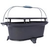 ESPIDOO Fudajo Portable Outdoor Grill: Metal Charcoal BBQ with Foldable