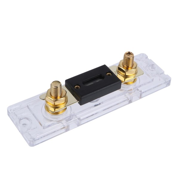 Gatuida Car Audio Fuse Holder Fusible Link Tone Plated Alloy