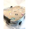 Sanrio Characters Color Dot Picnic Basket Brown