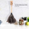 34cm Ostrich Feather Duster Reusable Wooden Handle Dust Removal Anti