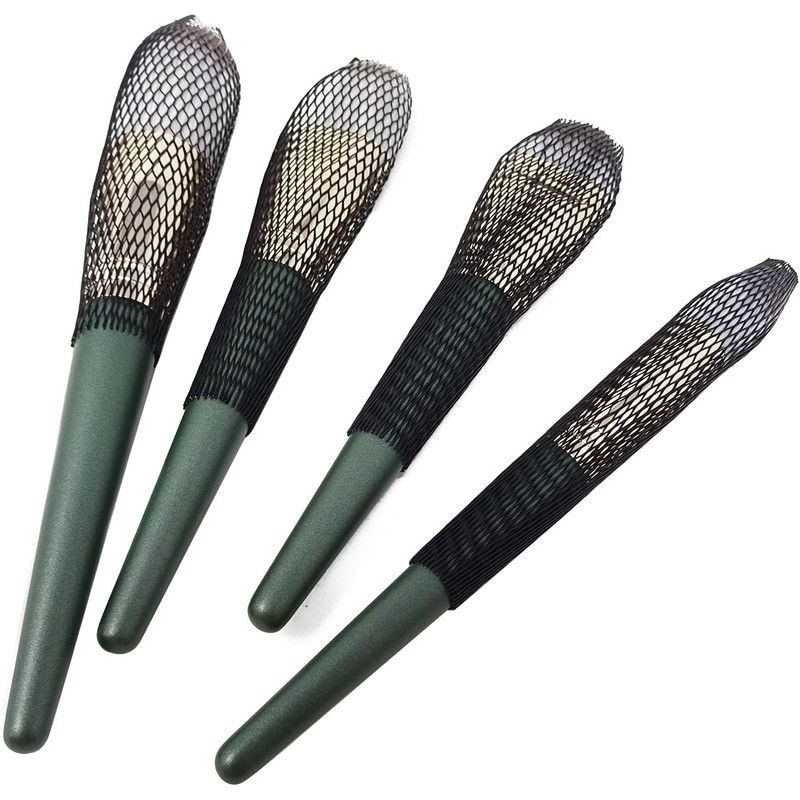 Honbay - 100 fundas protectoras de brochas de maquillaje, reutilizables,