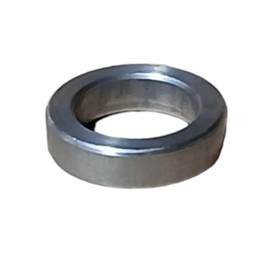 Steel Spacer 3/4" OD x 1/2" ID, Round Spacer Unthreaded Standoff Bushing Plain Finish, Fits Screws, Bolts 1/2" or M12, Metal Spacers Online (3/16" Length, 25 Pack)