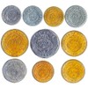 Costa Rica 10 Mixed Coins | Colon | Colones |