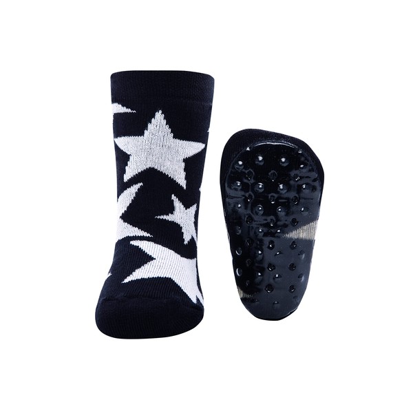 EWERS Stopper Socks Stars Socks with Non-Slip Sole for Girls
