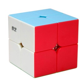 OJIN Qidi S2 2 x 2 Cube 2 Layer 2 x 2 x 2 Cube Speed Puzzle Cube Smooth Turning Cube Toy (Stickerless)