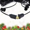 Encoidoz 100FT C9 Light String Christmas Stringer, E17 Light Sockets