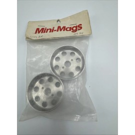 Mini-Mags Vintage Rare Mini-Mag Wheels Universal Stock Tires .75" Wide 1.96" Dia U10L8R