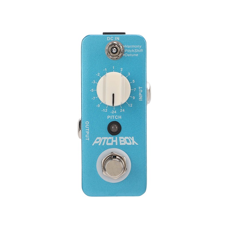 Guitar Pitch Shifts Pedal Metal Blue Reverb Effect Pedals with
