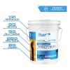 Pack Proteínas 5kg Blu Varios Sabores Vainilla Capuchino Straps