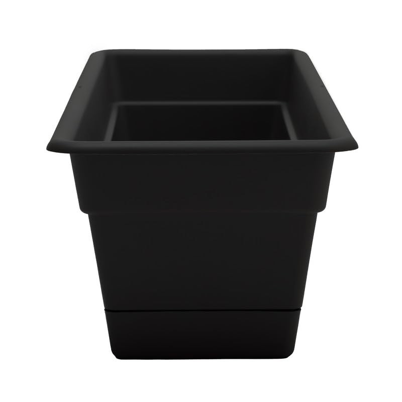 Bloem Dura Cotta Window Box Planter: 30" - Black -