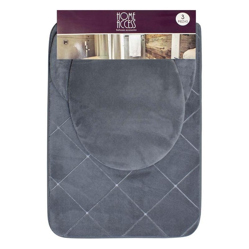 Juego de Baño Home Access Oxford con Tapete y Fundas