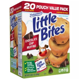 Entenmann's Little Bites Chocolate Chip Muffins 20 CT 33 OZ