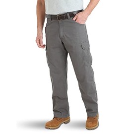 Wrangler Riggs Workwear mens Advanced Comfort Lightweight Ranger Work Utility Pants, Charcoal, 35W x 32L US