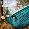 Foxelli Camping Hammock – Lightweight Parachute Nylon Portable Hammock with