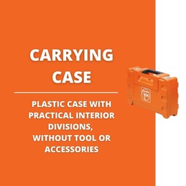 Fein Tool Case with Practical Interior Divisions - Secure Storage for Tools and Accessories, Durable Construction for Professional Use, Compact, Portable & Built for Job Sites - 33901131980