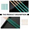 10Pcs Bamboo Ear Picks with Anti-Skid Handle Ear Wax Removal
