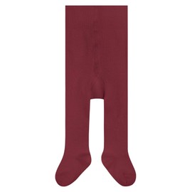 FALKE Unisex Baby Family Tights Breathable Sustainable Organic Cotton Opaque with Comfort Waistband Non-Slip Durable Flat Seam for Pressure-free Toe Pack of 1, Red (Ruby 8830) new - environmentally