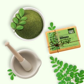 Speaking Tree Detoxifying Moringa Handmade soap -100gms