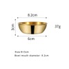 GIONAR 4 Pcs Stainless Steel Dipping Bowls Set, Gold Sauce
