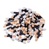 KINGMAS 100 Pcs Disposable Double Ended Sponge Brush EyeShadow Applicator