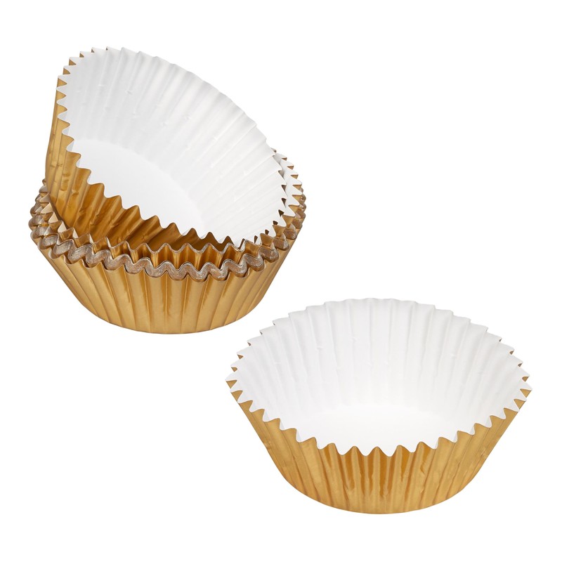 Tala Gold Foil Cupcake Cases, 30 Pack, 7 X 3cm,