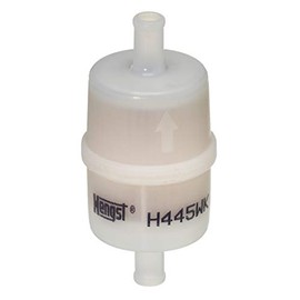 HENGST Fuel Filter Type H445WK - Fuel Line Filter for Cars - Filter for Fuel, Filter for Cars