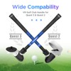 YOGES VR Golf Club Attachment Compatible with Meta Quest 3S/