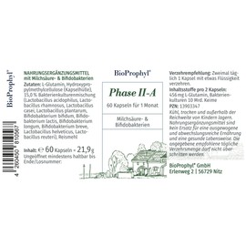 BioProphyl® Darmsanierung Phase 2 - Bifidobakterien für den Darm