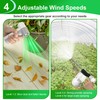 Qualirey Electric Diatomaceous Earth Duster, Powder Duster with 7.5'' Extension