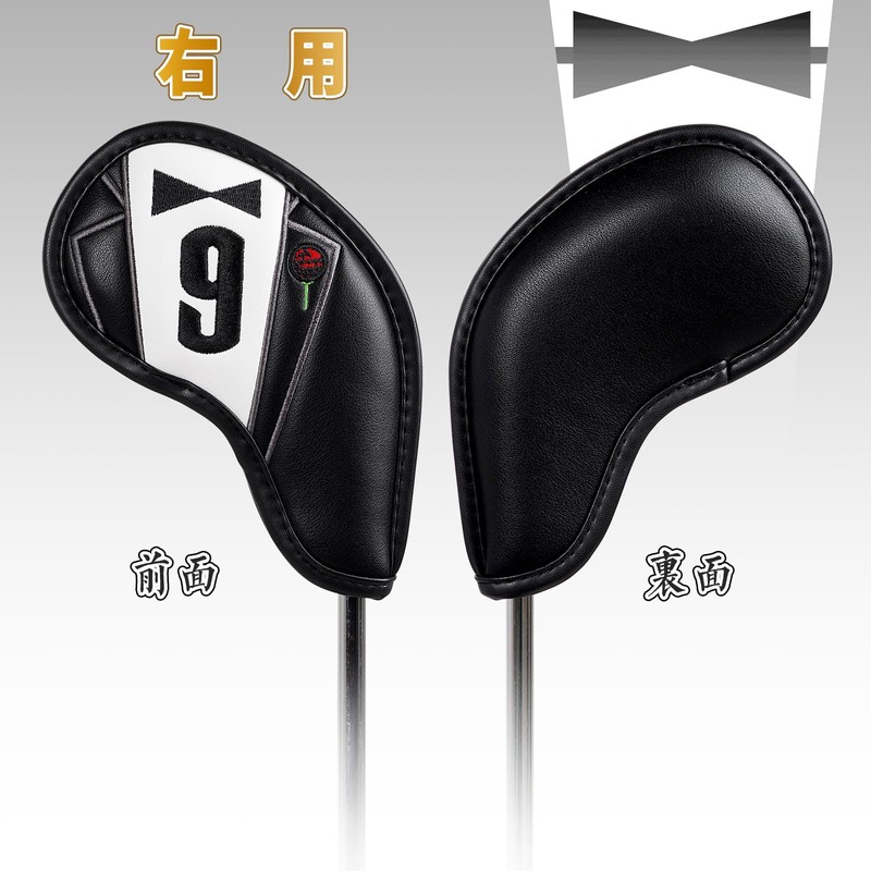 Golf Iron Covers Magnetic Wedge Covers Club Head Covers Set