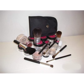 Escential Beauty 24 Piece Mineral Makeup Set Fair Skin