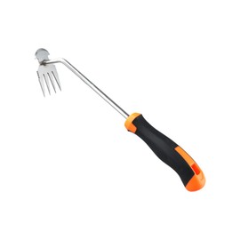 Gardening Hand Weed Remover, Manual Weeder Tools For Garden, Multi Purpose Weeder Grass Removal Tool, Garden Tools Gardening Gifts for Gardening Enthusiasts (Rubber Handle 4 Teeth)