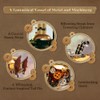 PANTASY Steampunk Airship Model Kit for Adults, Dual-Layer Zeppelin with